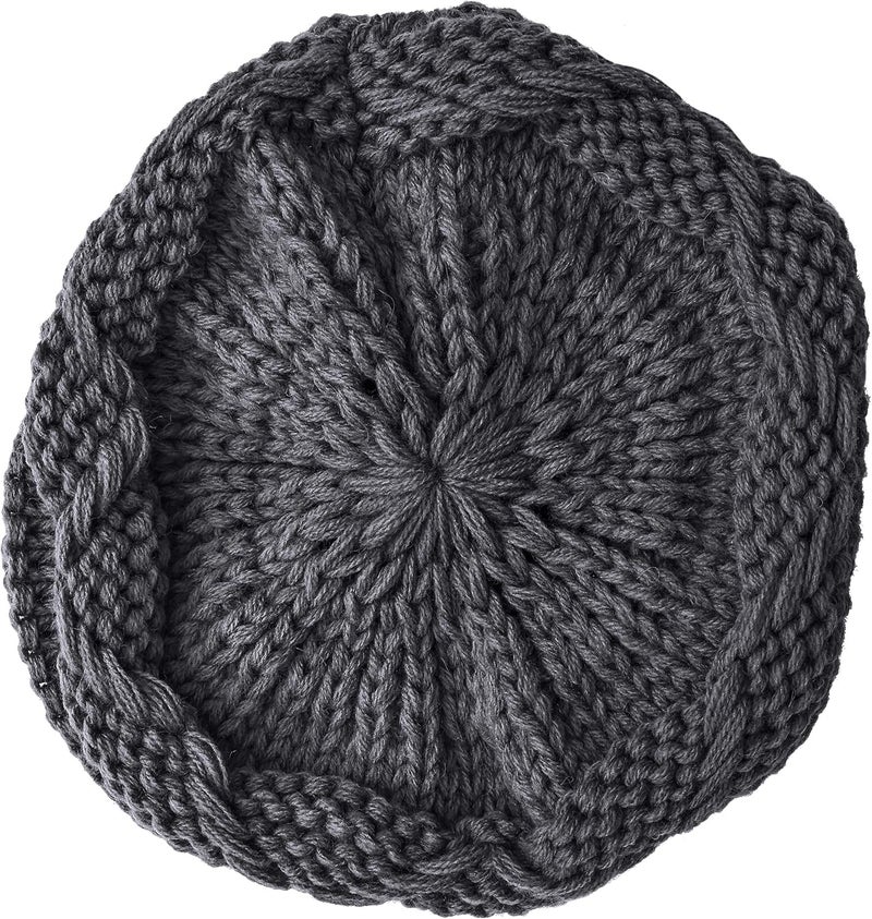 Lilax Knit Slouchy Oversized Soft Warm Winter Beanie Hat - Image 5